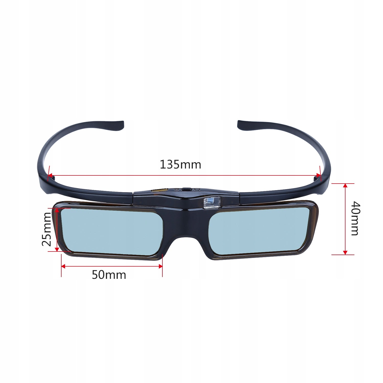 Active 3D DLP-Link 144Hz Glasses, USB Rechargeable for Projector Brand no brand