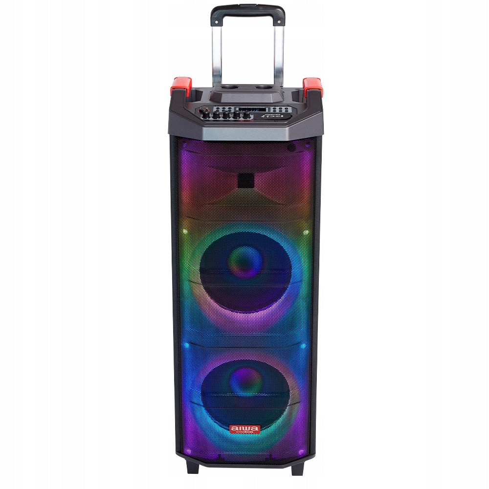Active Column AIWA KBTUS-710 2x microphone BT/USB/MP3 TWS RGB 700W + REMOTE CONTROL