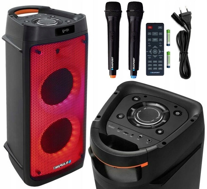Active Column BLAUPUNKT PB08DB Karaoke BLUETOOTH FM USB + 2 x Microphone Packaging status original
