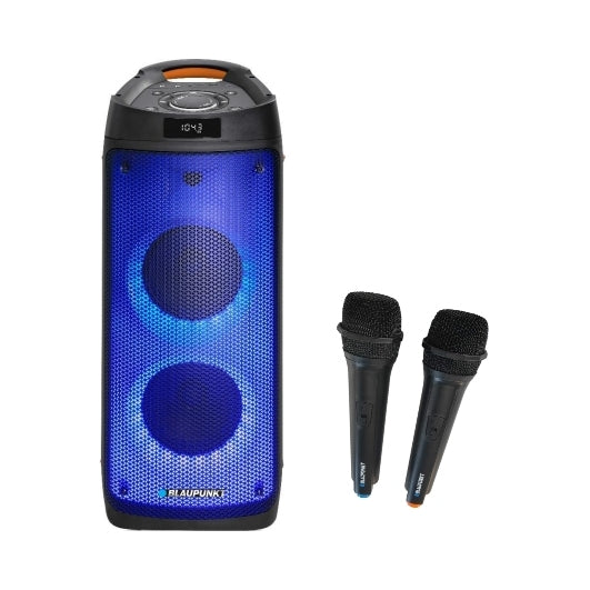 Active Column Blaupunkt SPEAKER PB06DB karaoke BT 2x FM AUX LED microphone