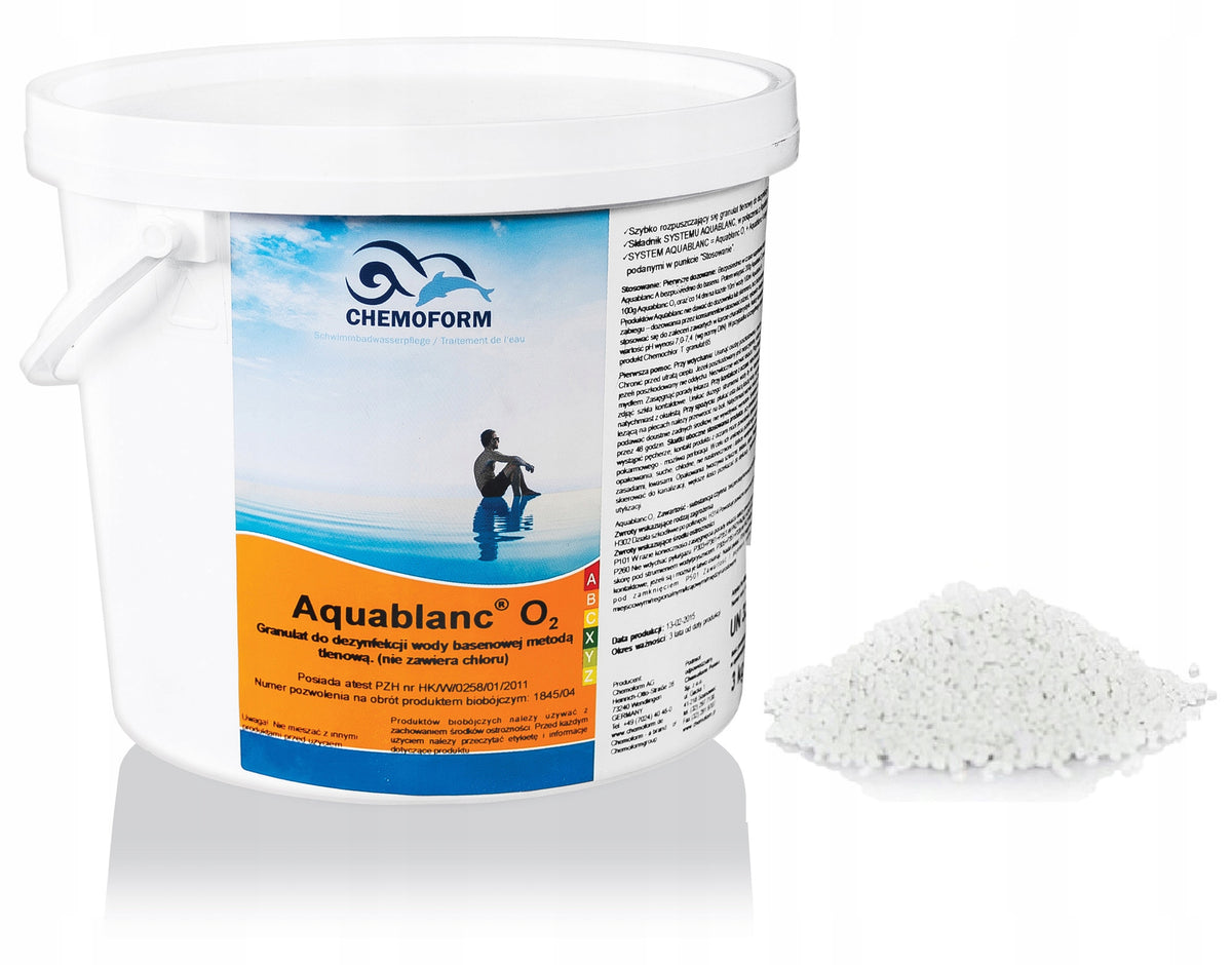 Active Oxygen for AQUABLANC O2 Pools Chemoform 3kg