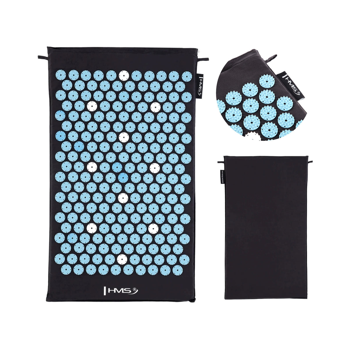 Acupressive mat with spikes for sciatica and back pain for relaxation HMS