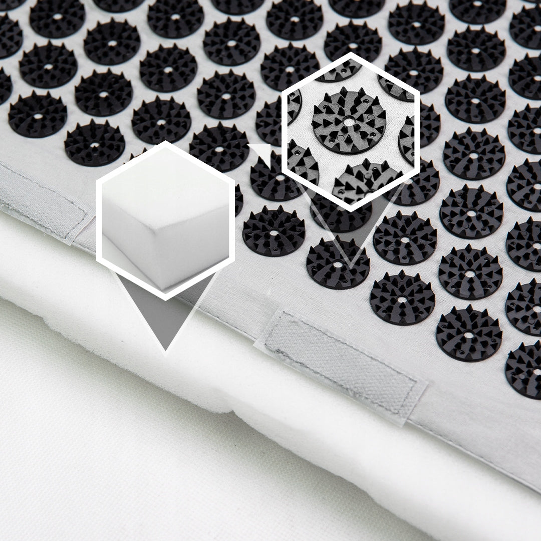 Acupressure mat INZENI Basic with spikes + pillow spine massage Manufacturer code Basic