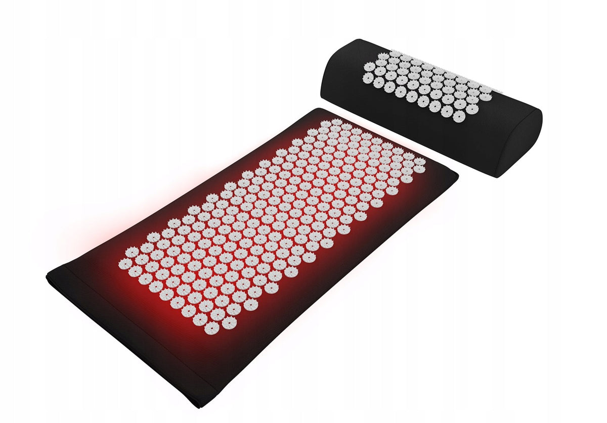 Acupressure mat Medisana MM 100 with heating function, black Medical device no