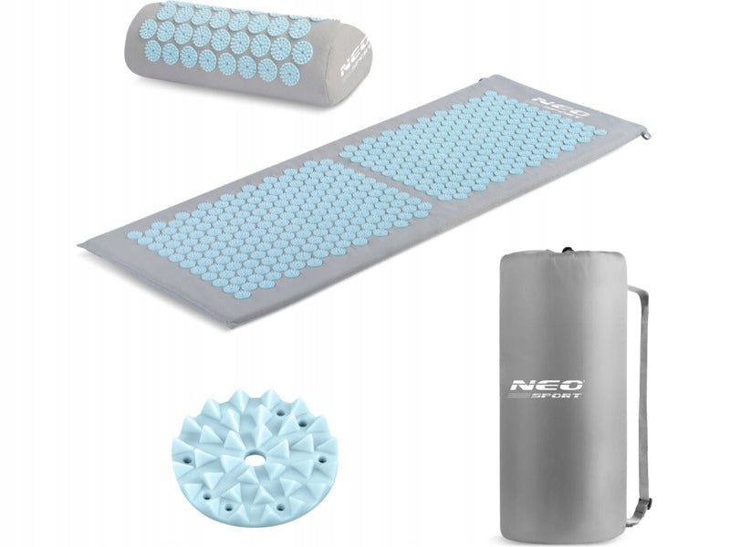 Acupressure mat NEO-SPORT NS-901 Grey-blue