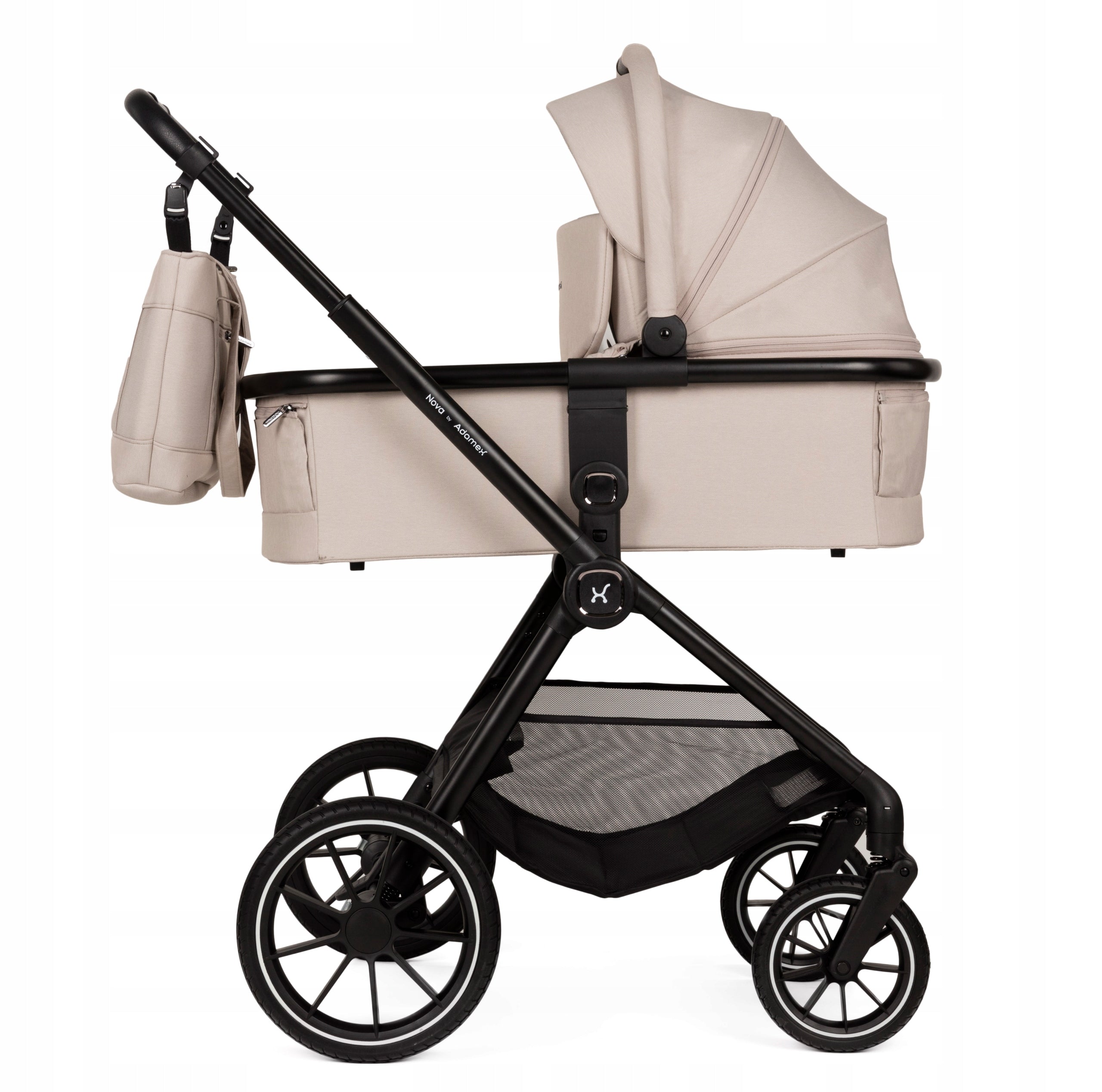 Adamex NOVA Beige Stroller Multifunctional 2in1 Lightweight 10,2kg Packaging status original