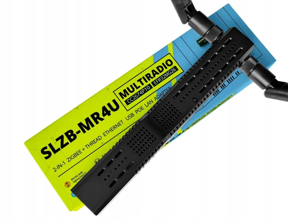 Adapter SLZB-MR4U ZigBee Thread CC2674P10 EFR32MG26 PoE USB WiFi ESP32 LAN Packaging status original