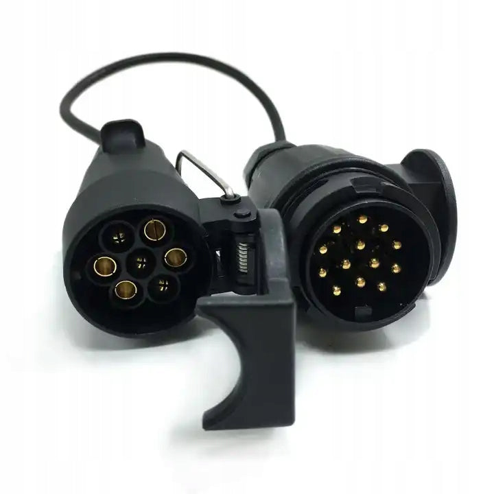 Adapter TRAILER ADAPTER 13 to 7 pin 13/7 CABLE reduction plug 75cm p, Kind 7 PIN 13 PIN