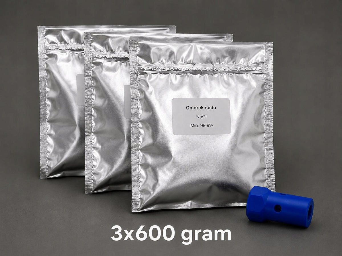 Adapter for regeneration of cartridge AQUAPHOR KH / PRO H + 3x600 g NaCl salt Manufacturer code Pro H, KH
