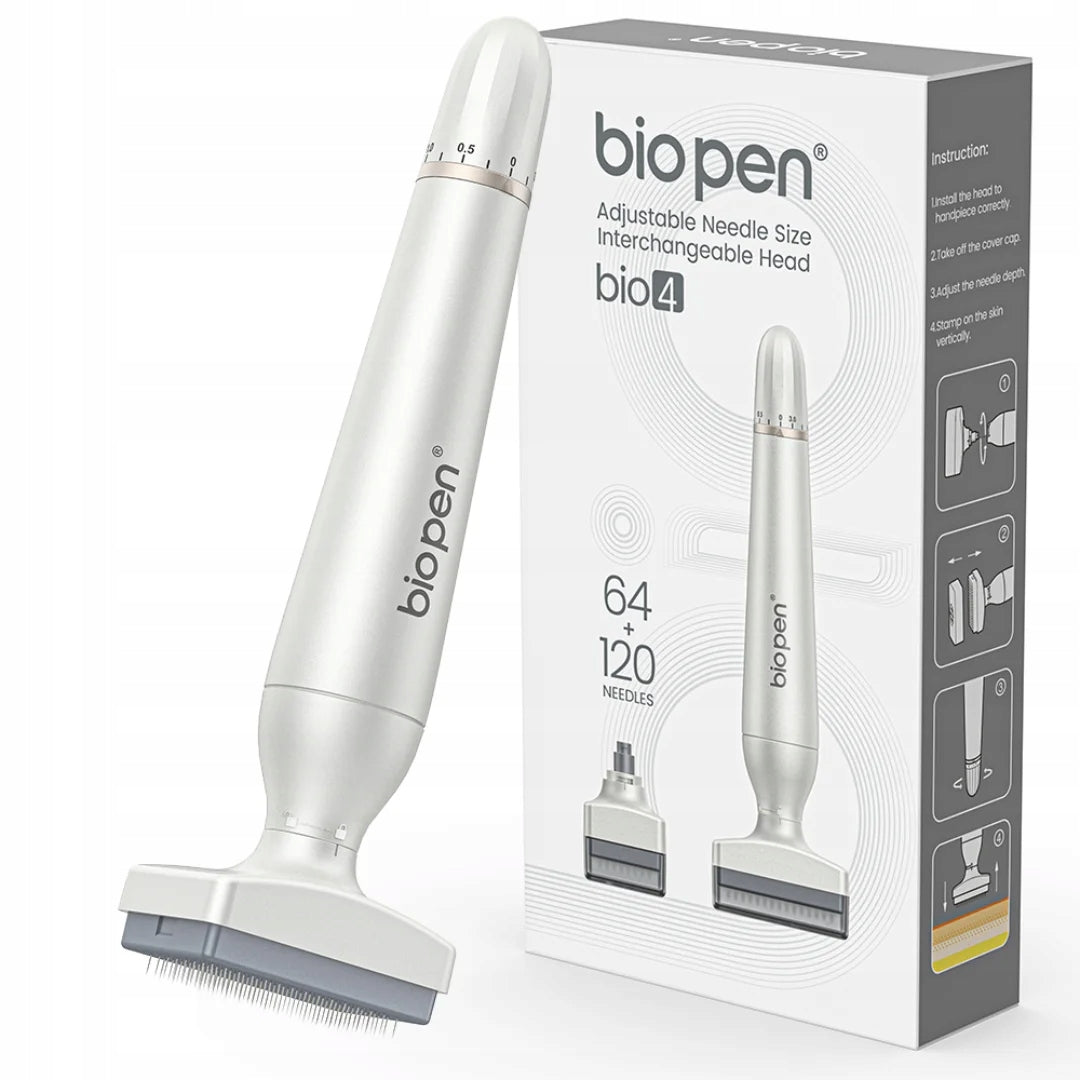 Adjustable Derma Stamp 120 + 64 needles microneedle mesotherapy