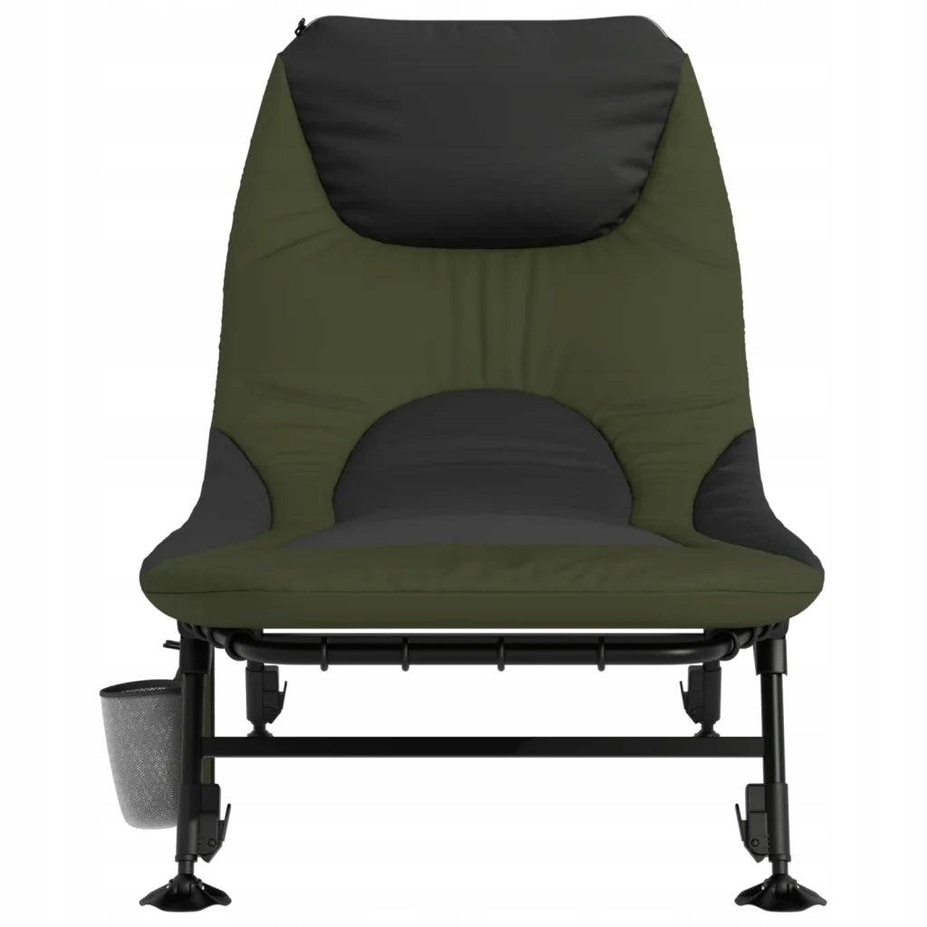 Adjustable Folding Fishing Bed, Green & Black, 196x75x32-100 Manufacturer code G0580859