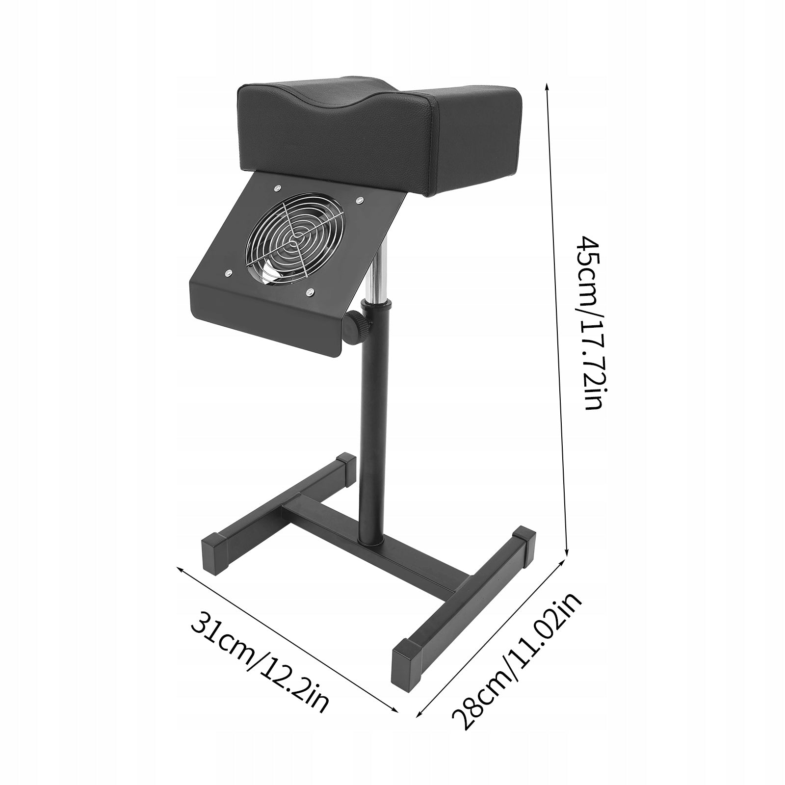 Adjustable Foot Care Chair, Foot Massage Spa Chair with Vacuum Cleaner Packaging status original