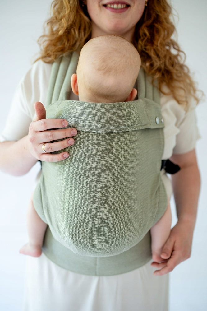 Adjustable carrier Qusy 2.0 - OliveTwill (Bamboo, Linen, Cotton) Manufacturer code 5905679441626