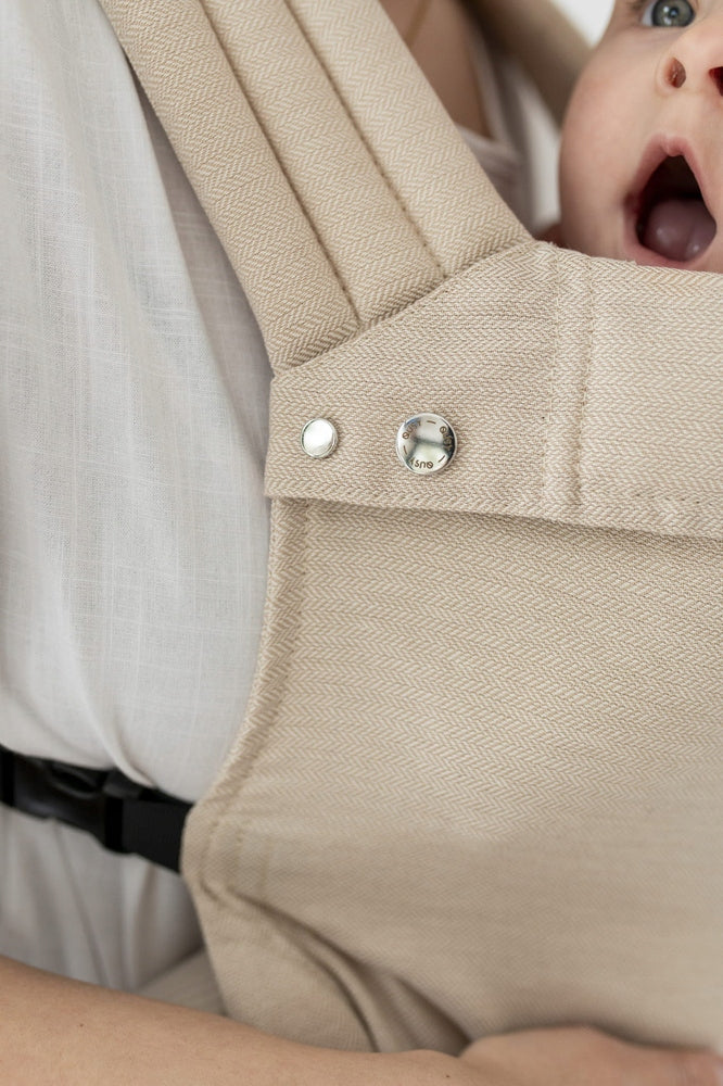 Adjustable carrier Qusy 2.0 - Sand Twill Bamboo Brand QUSY