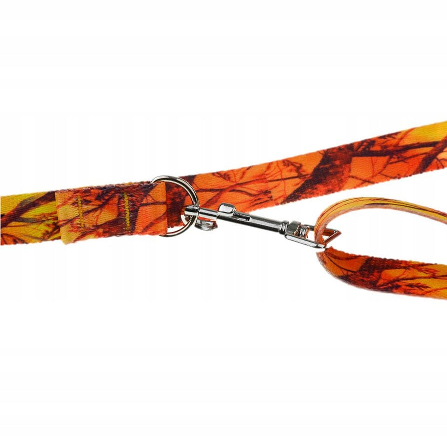 Adjustable dog leash 4wild orange camouflage Brand 4wild