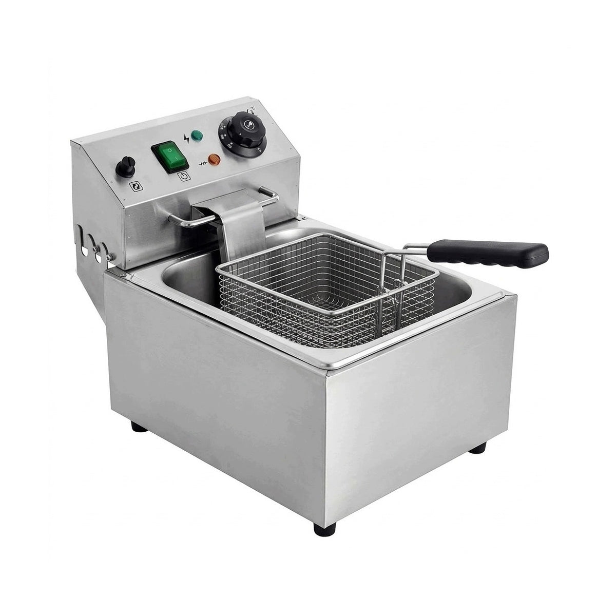 Adjustable electric fryer 6L, 2.5kW, FORNELLO, 230V