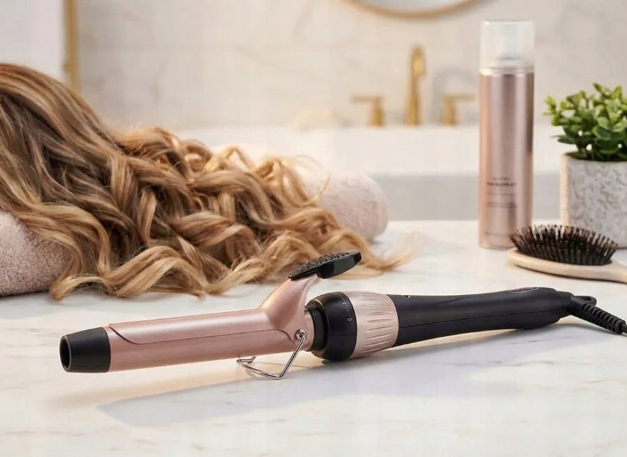 Adler AD 2117 curling iron 25mm ergonomic, ceramic, temperature control Brand ADLER