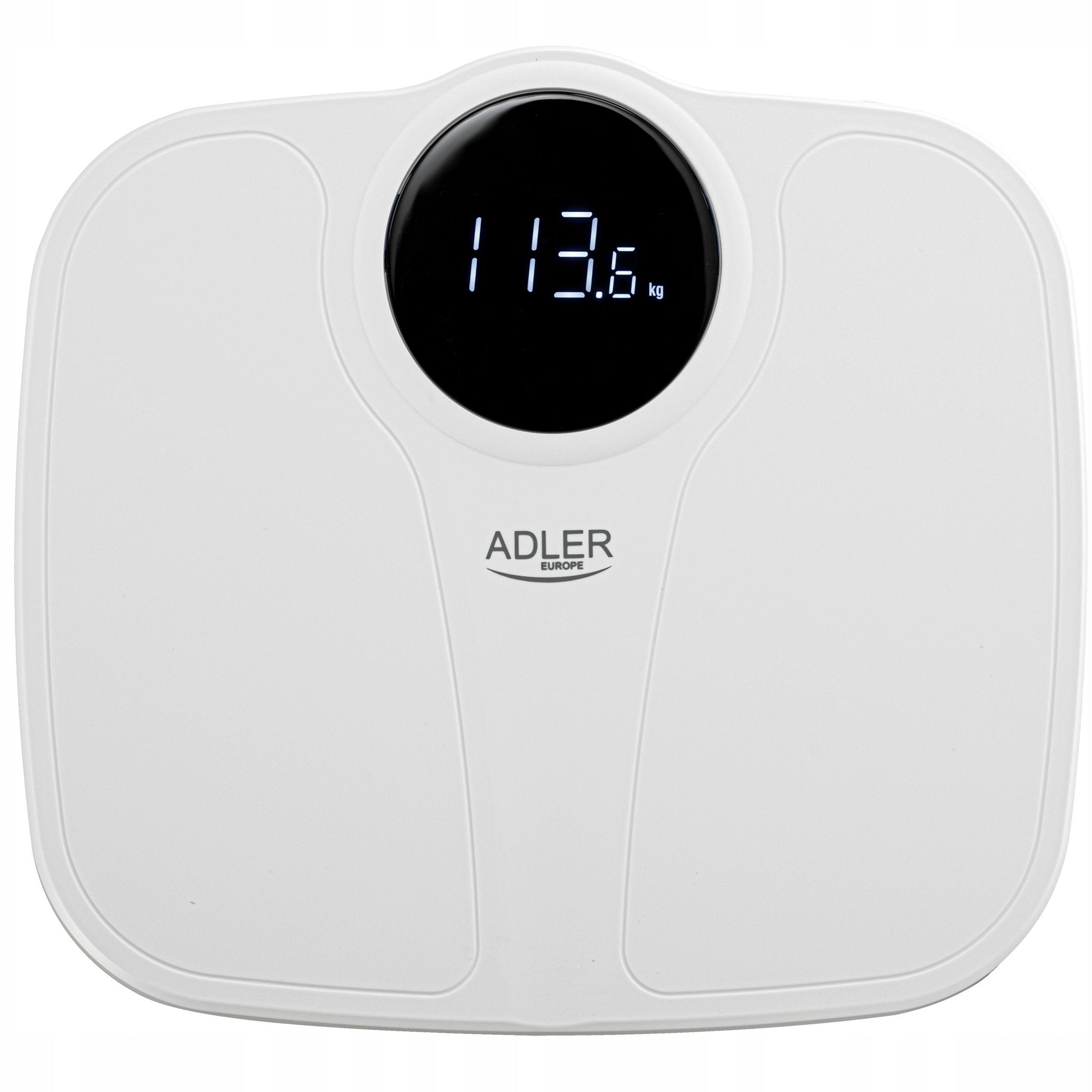 Adler AD8172 white | bathroom scale | 180kg * 100g * LED display Brand ADLER