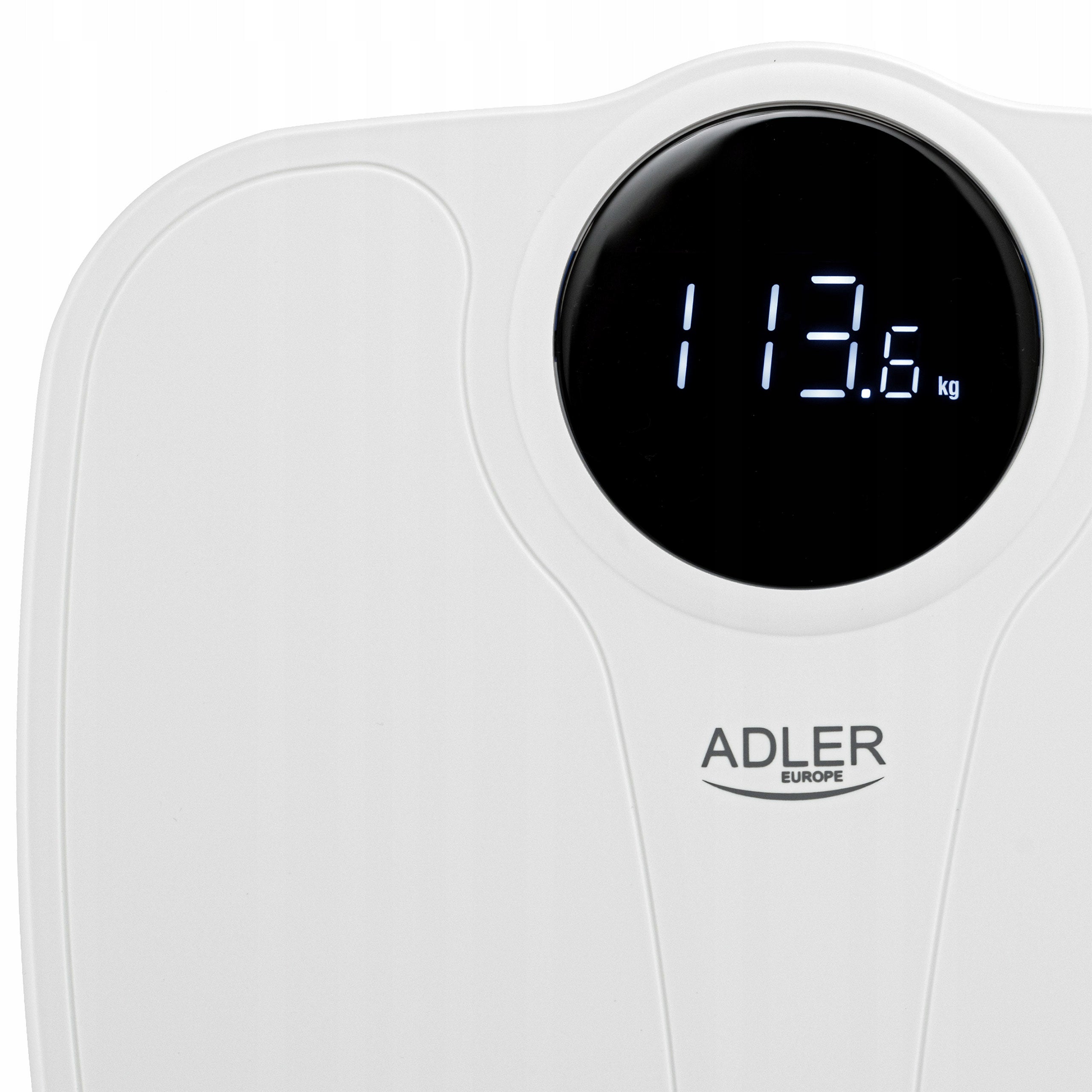 Adler AD8172 white | bathroom scale | 180kg * 100g * LED display Manufacturer code AD 8172w