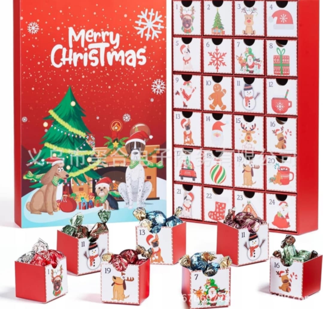 Advent Calendar Christmas Gift for Dog Lovers