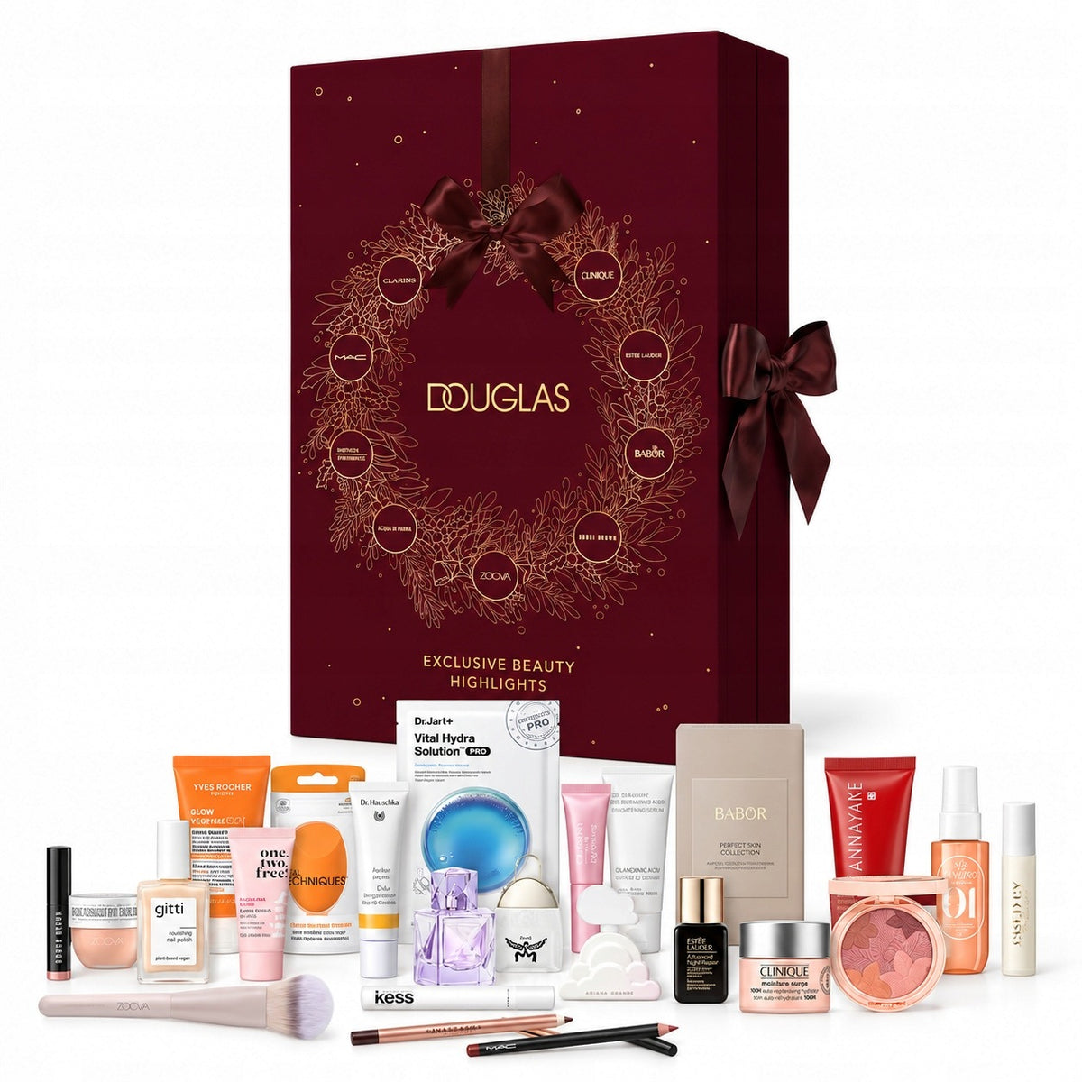 Advent Calendar Douglas Exclusive 24 Cosmetics For Women Gift