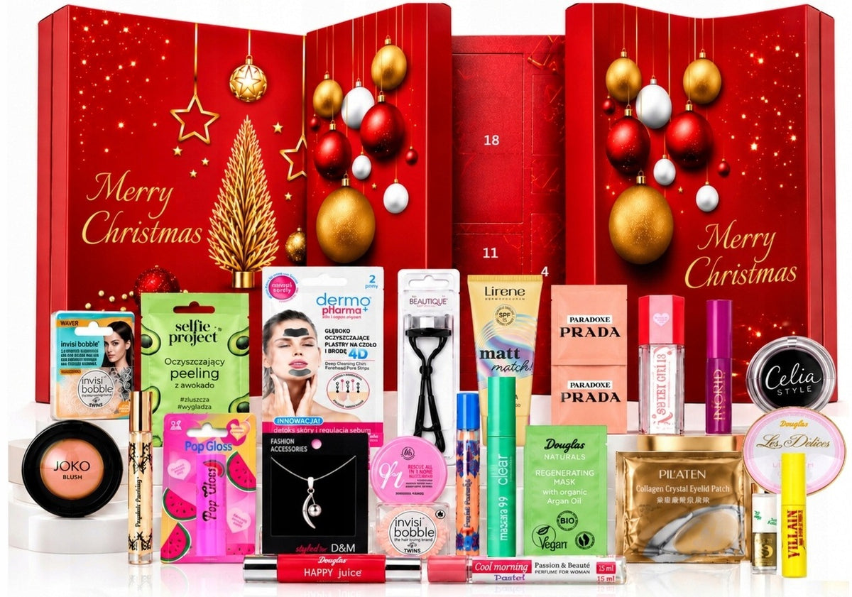 Advent Calendar For Teenagers Cosmetics For Women Gift 24pcs Mix
