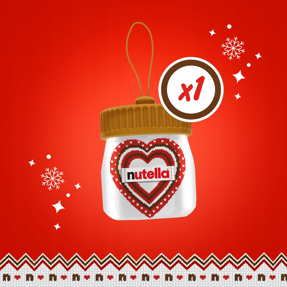 Advent Calendar Nutella mix sweets accessories large 528g for gift EAN (GTIN) 8000500408797