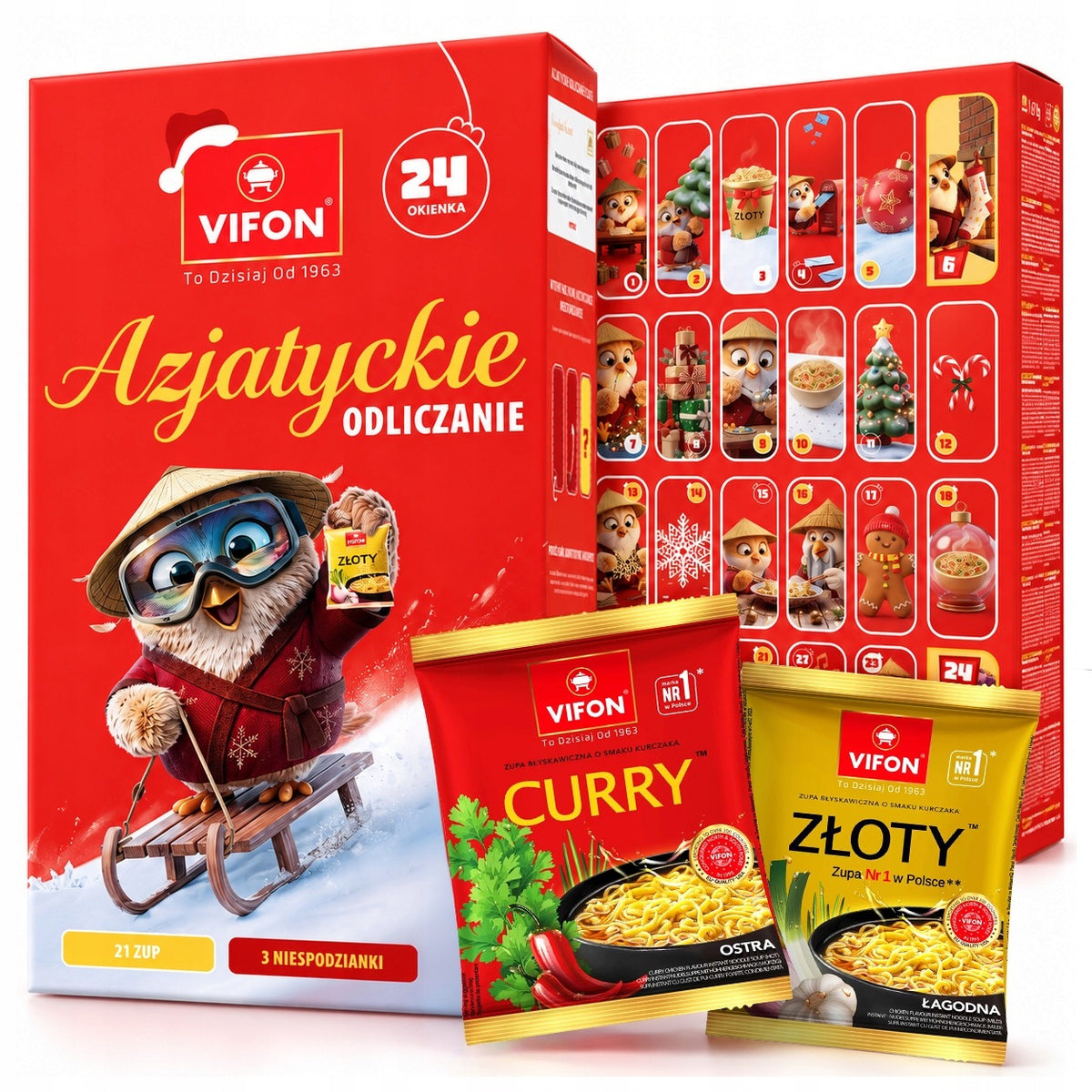 Advent Calendar VIFON 2026 Soups Instant Limited Edition Gift