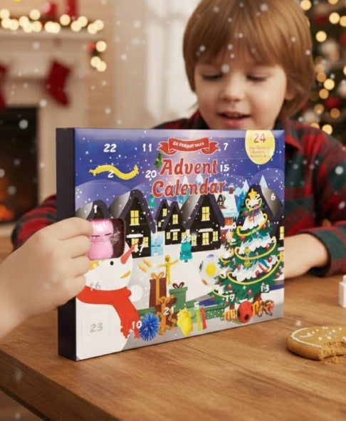 Advent Calendar for 24 Days FOR CHILDREN TOYS SQUISHIES CHRISTMAS MOCHI EAN (GTIN) 5905258950808