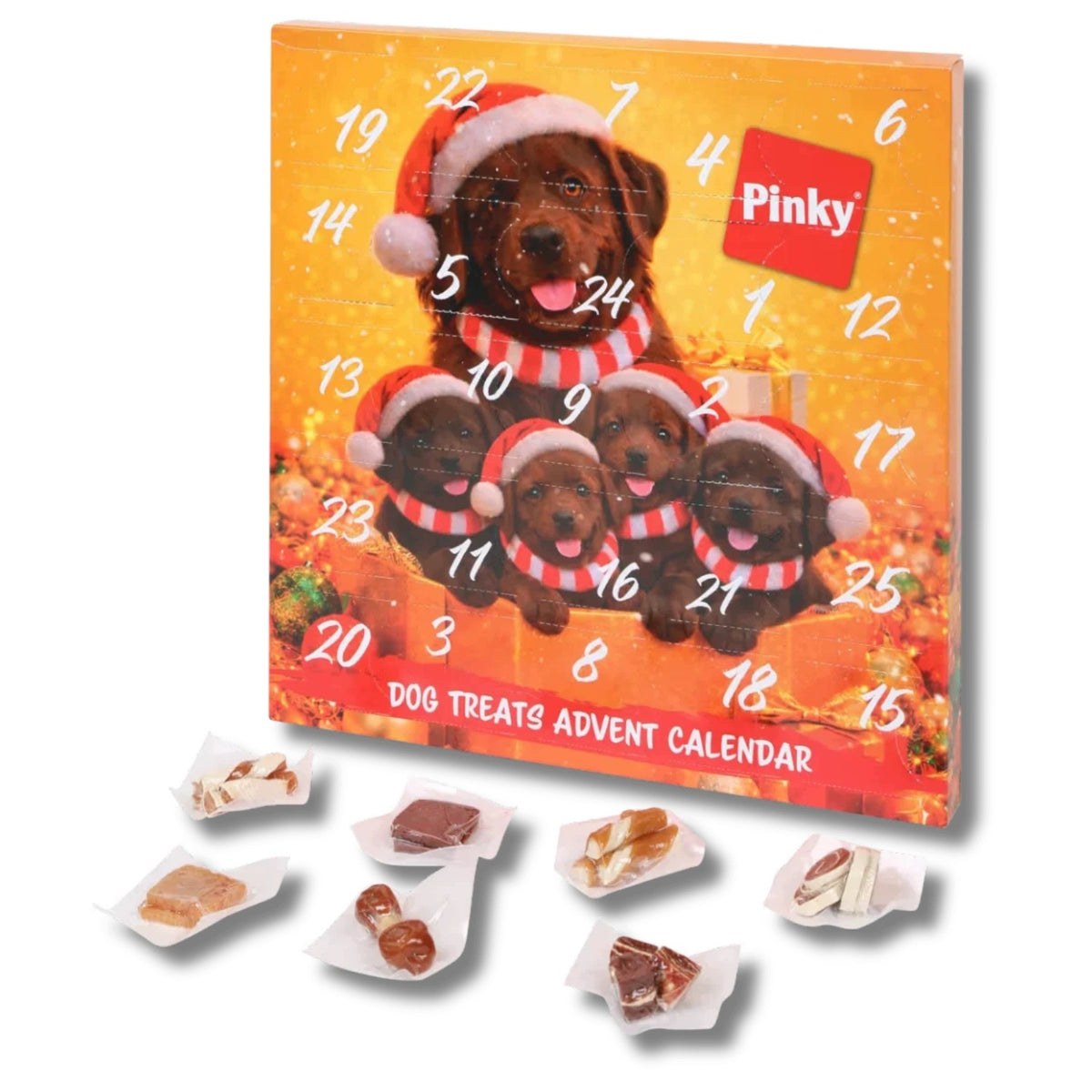 Advent Calendar for Dog 24 Treats Christmas Gift for Pupil