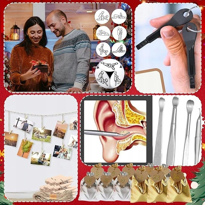Advent Calendar for Men Tools Socks Gadgets DIY M9 Brand no brand