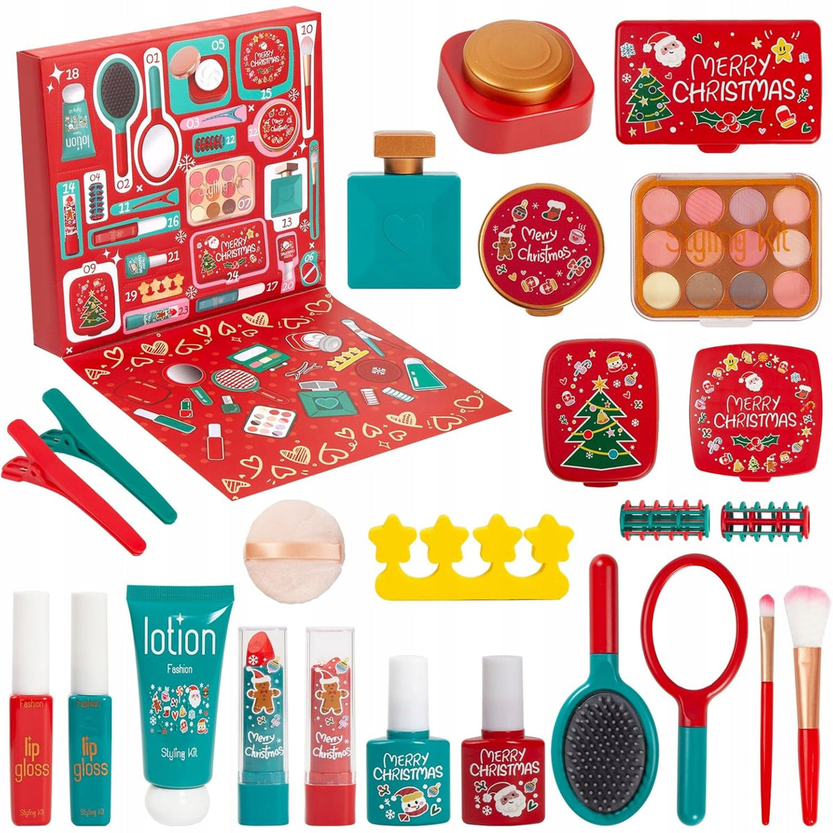 Advent calendar 2025 for girls toy makeup cosmetics