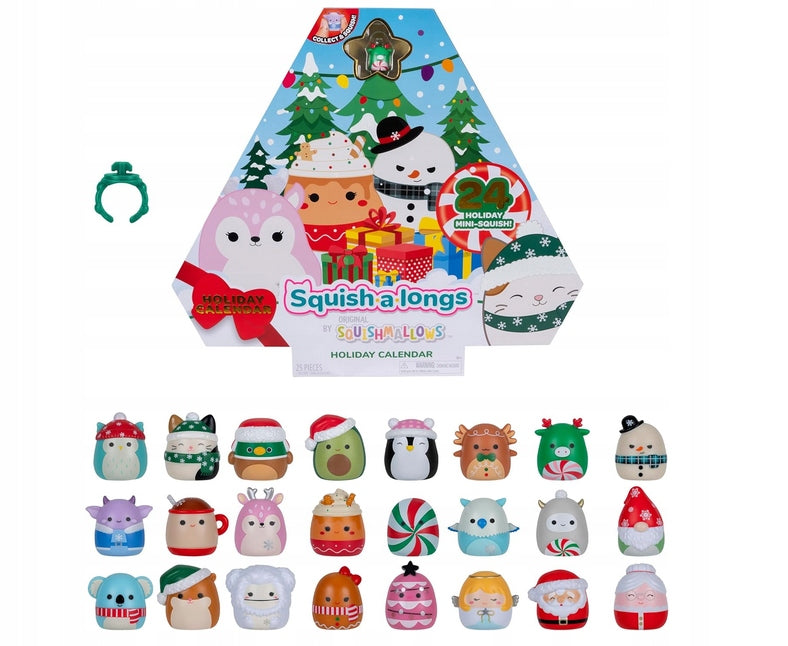 Advent calendar Squish a longs 24 Mini Squish perfect for gift