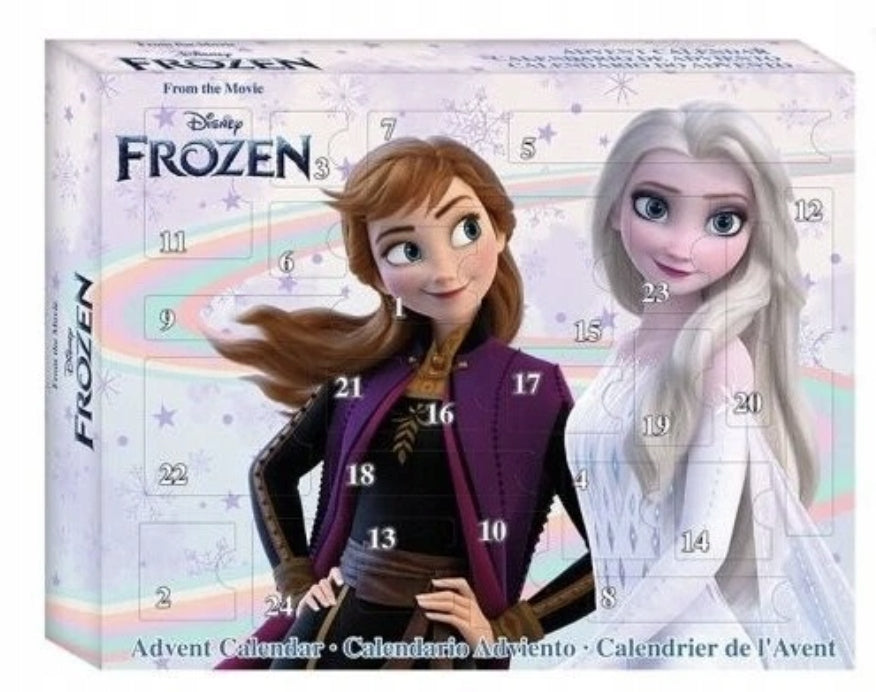 Adventní kalendář Frozen Elsa Anna dětský vánoční kalendář