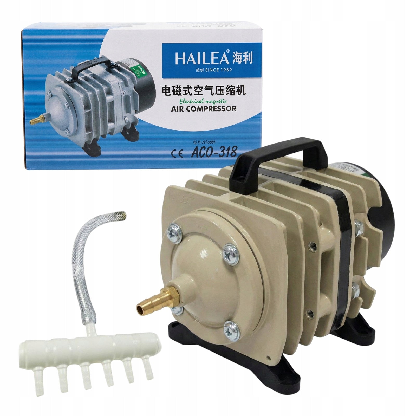 Aeration pump Aerator HAILEA ACO 318 3600L/H 32W for pond Manufacturer Hailea