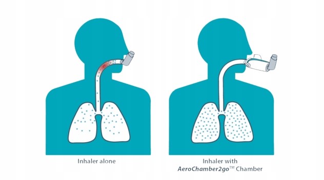 Aero2Go Chamber Pocket Inhalation Chamber Medical device yes
