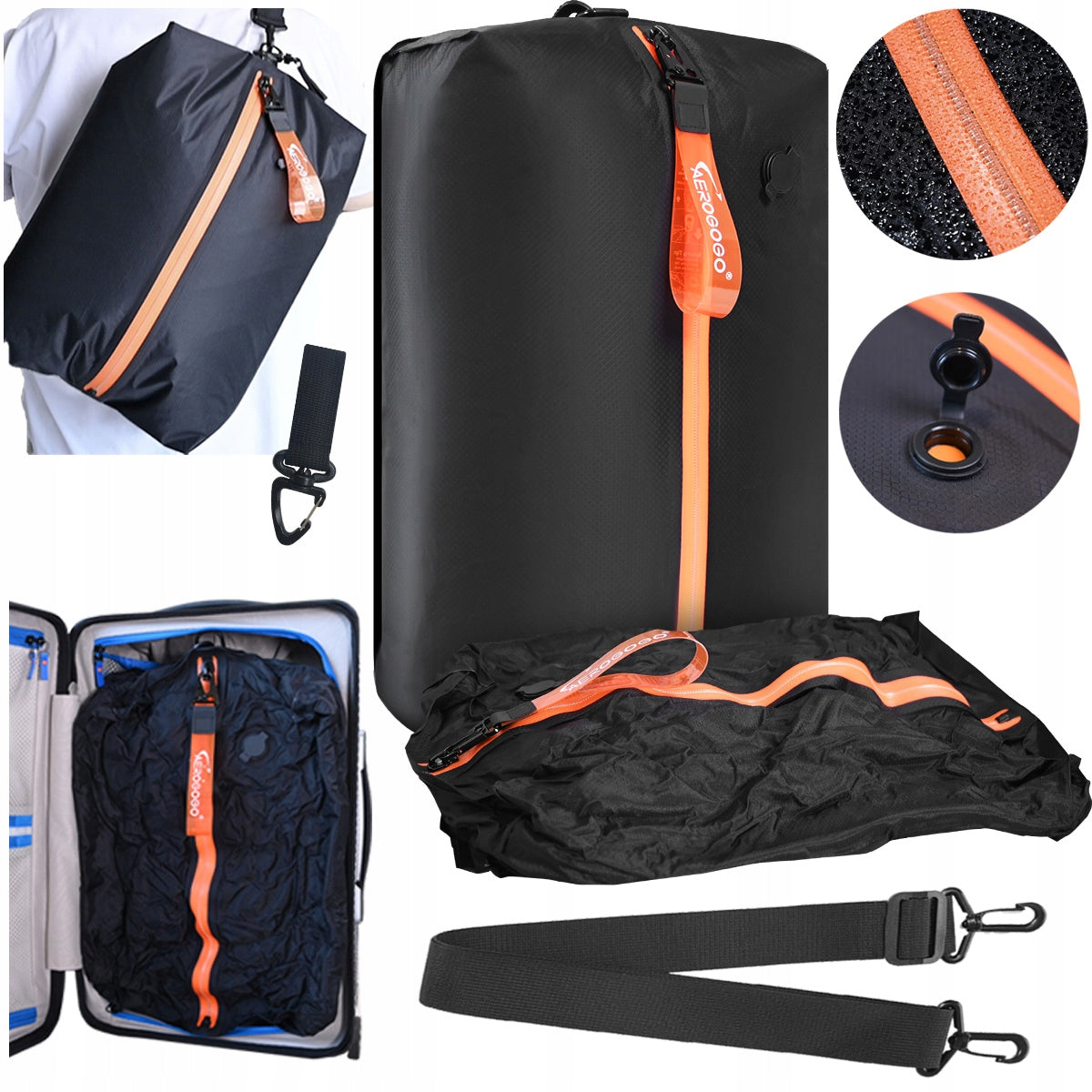 Aerogogo Travel bag VACUUM waterproof shoulder VACUUM BAG 20L