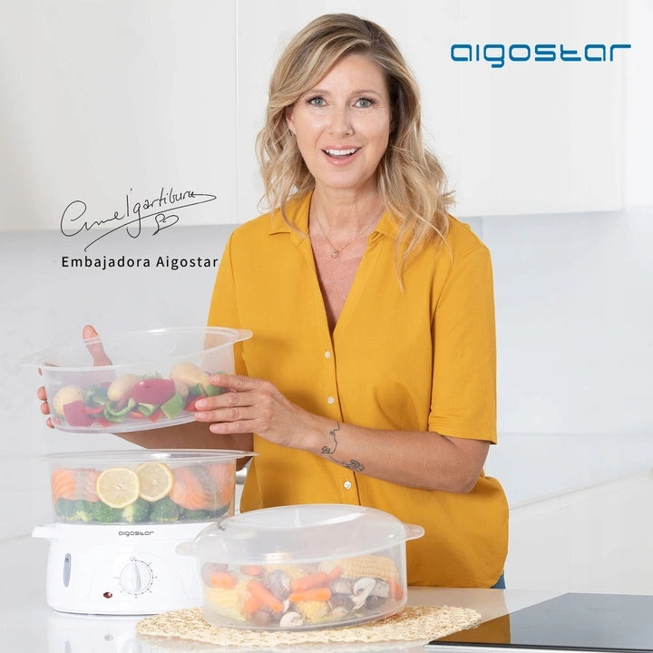 Aigostar Fitfoodie 30CFO 800W - Cooking steamer EAN (GTIN) 8433325500306