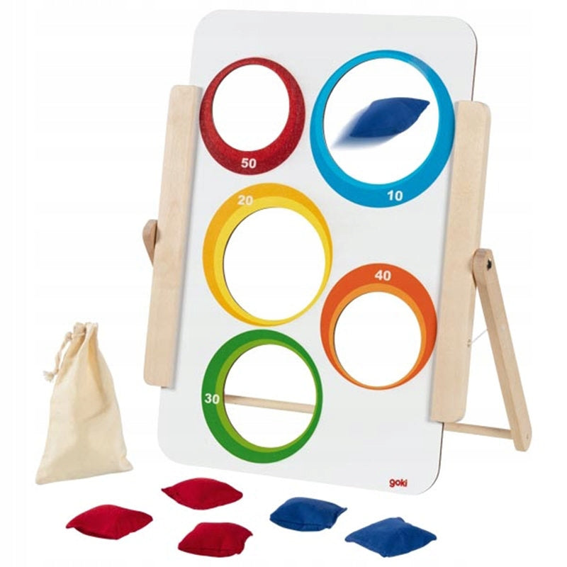 Aiming Board Throwing to Target Game Goki Packaging status original
