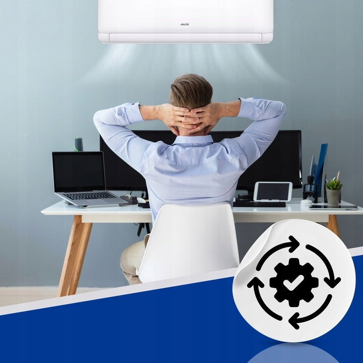 Air Conditioner AUX Q-Smart ECO 3,5kW WIFI WALL AIR CONDITIONING FOR HOME OFFICE Manufacturer code AUX-12QG
