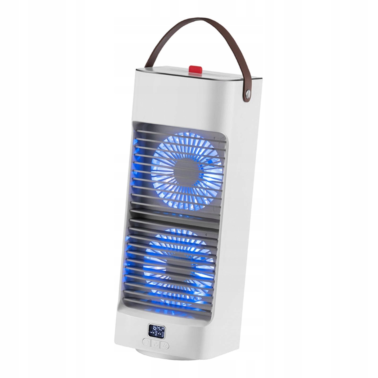 Air Conditioner Cooling Portable with Night Light Adjustable 3 Speeds