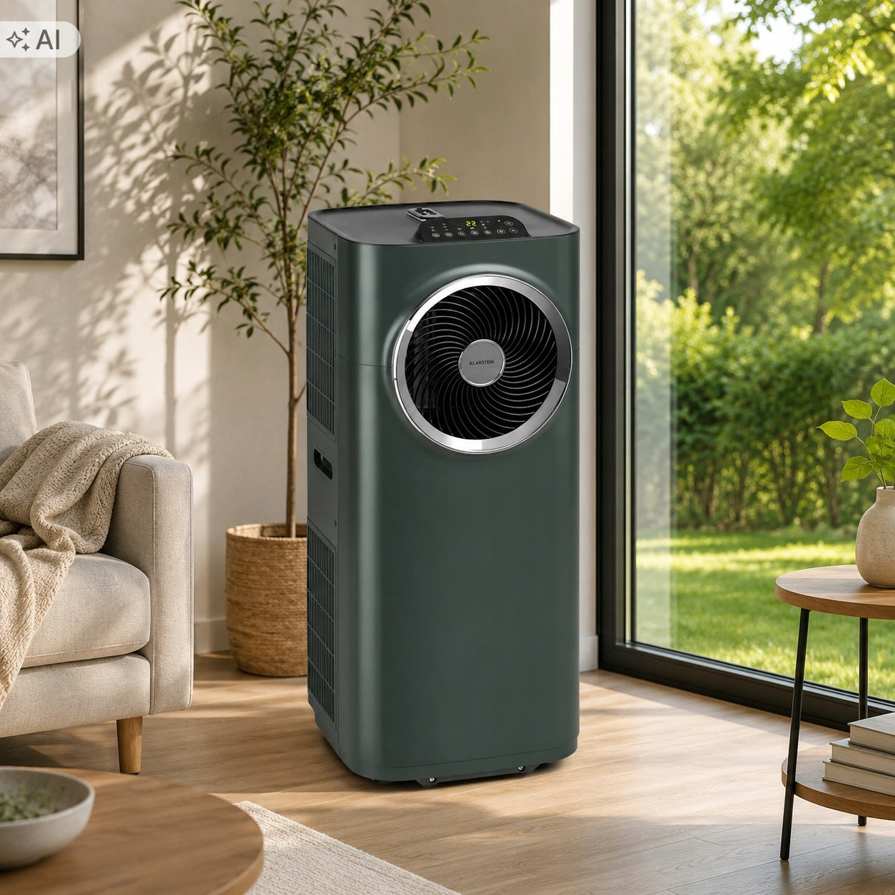 Air Conditioner Klarstein Kraftwerk Smart 10K 1120W 10000 BTU 2,9kW Grey Brand Klarstein