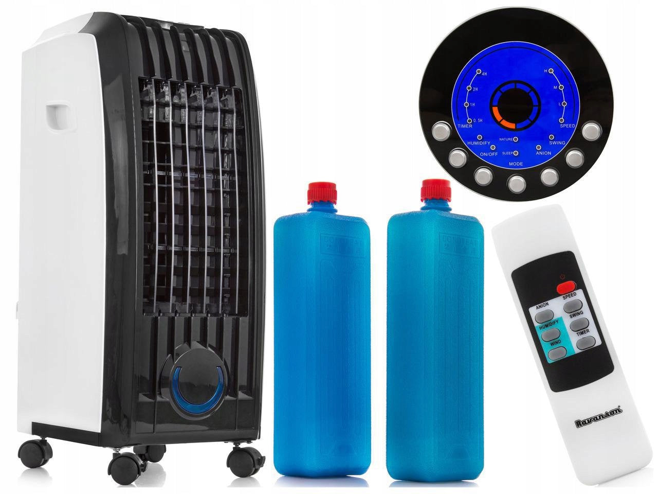 Air Conditioner Portable Air Conditioner Hit 4in1 With Remote Control And Timer 60W Packaging status original