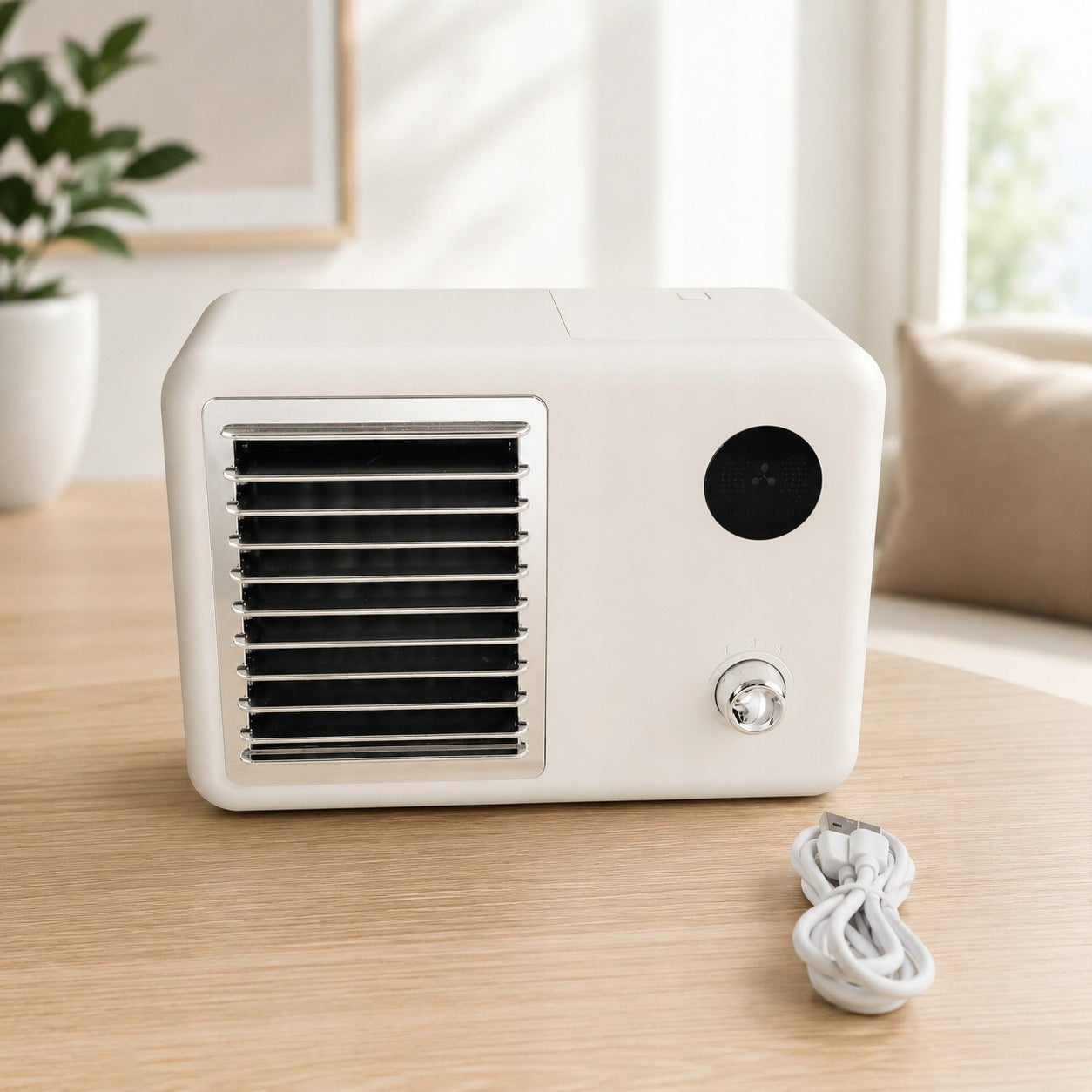 Air Conditioner Portable Mini Fan Humidifier USB Water Desk 400ml Brand no brand