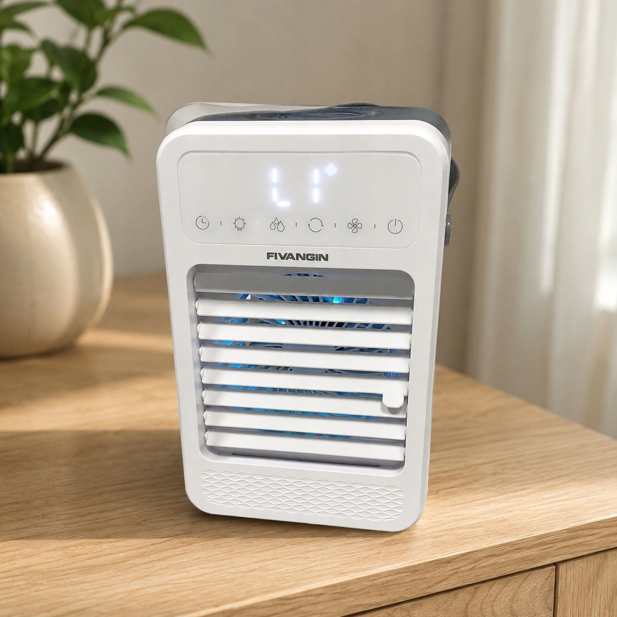 Air Conditioner Portable Mobile Air Cooler FIVANGIN F2A 10WH1C /R White Brand no brand
