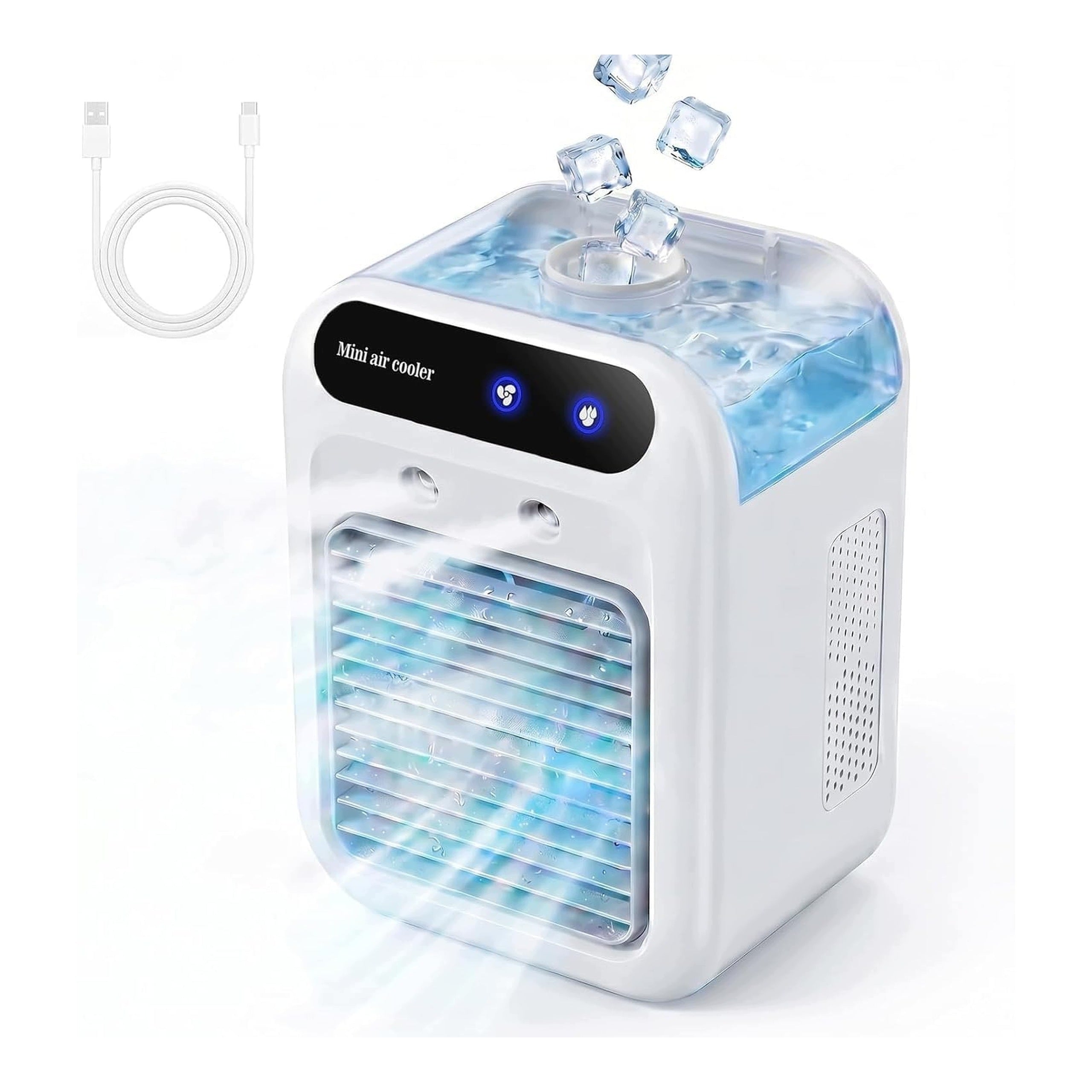 Air Conditioner Portable Quiet Mini Air Cooler 500ml 4in1