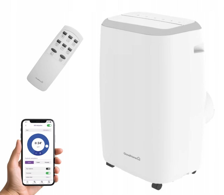 Air Conditioner Portable Room Monoblock 2,6kW 9000 BTU 20m2 WiFi Myko