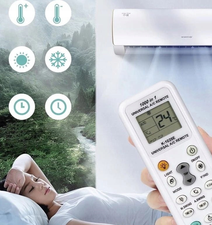 Air Conditioner Remote Control Universal Air Conditioning Replacement Sanyo Fujitsu LG Brand no brand