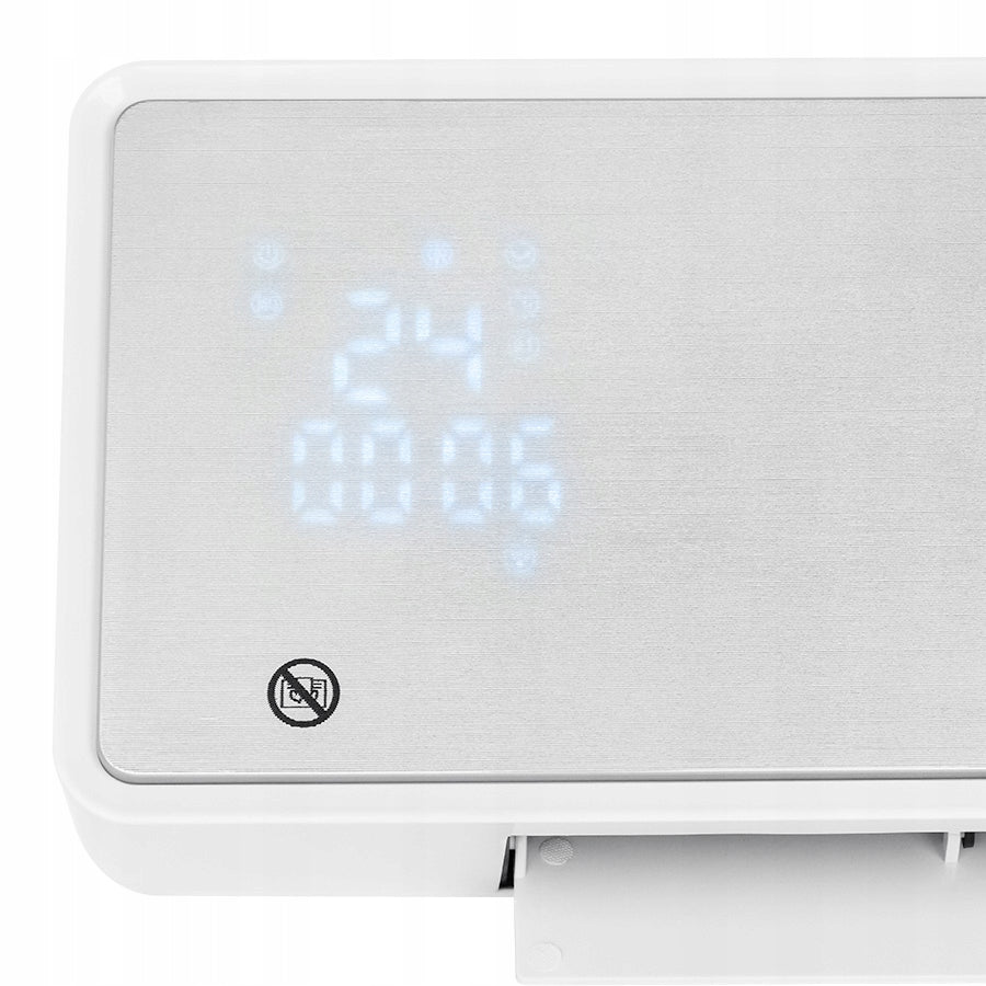 Air Curtain 2000W WiFi Smart LED Remote Control Heater IP23 3 Operating Modes Brand Poves