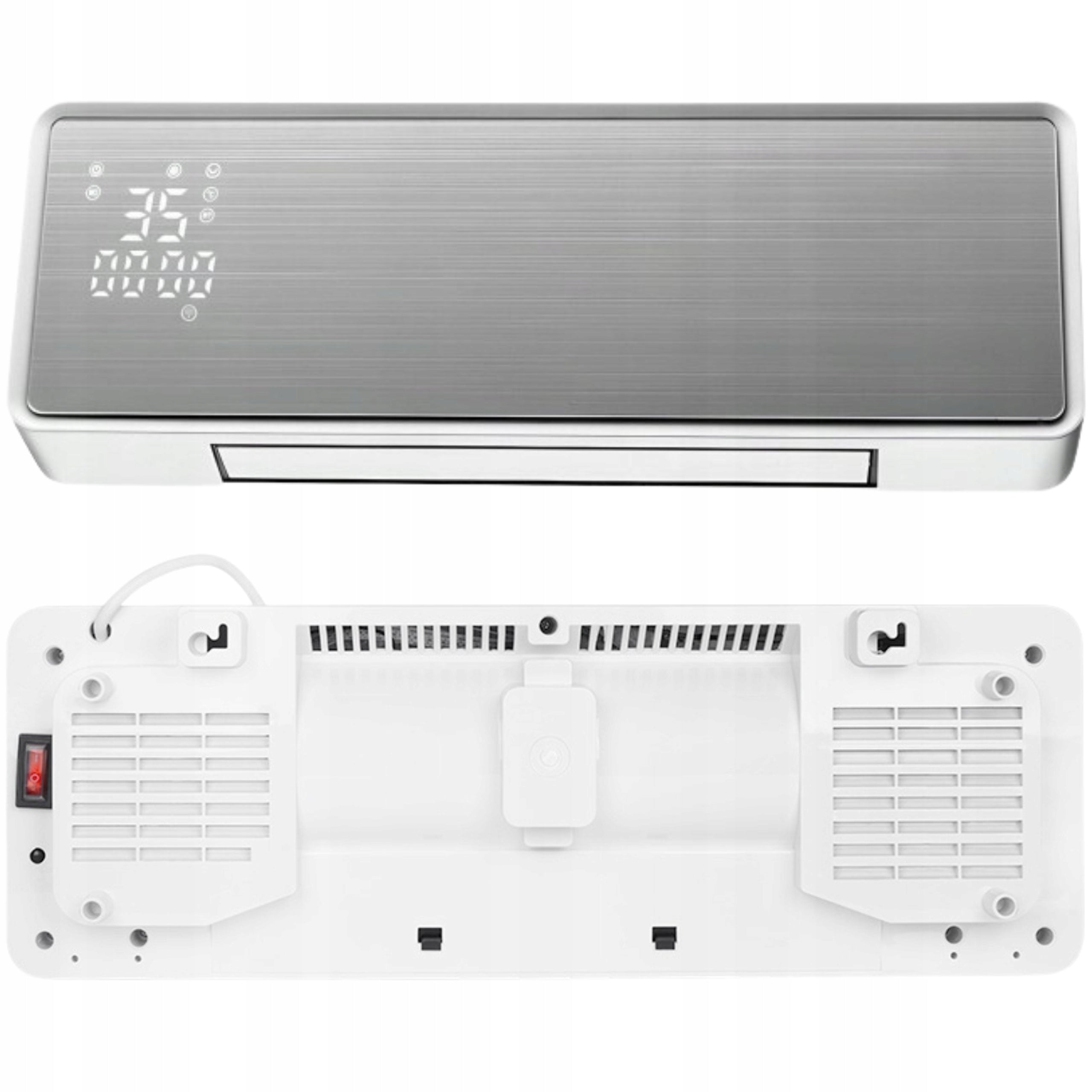 Air Curtain 2000W WiFi Smart LED Remote Control Heater IP23 3 Operating Modes